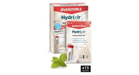 Boisson energetique overstim s hydrixir antioxydant menthe 42g x15