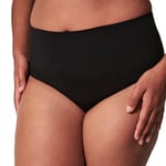 Spanx Women's Ecocare Everyday Shaping Thong, Opaque, Black (Very Black), M