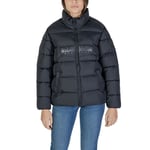 Napapijri Noir Polyester Vestes & Femmes Manteau Authentic