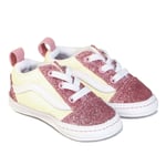 Girl's Trainers Vans Baby Old Skool Crib Pull on in Yellow