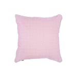 Zons Coussin 45x45cm Déhoussable + Rembourrage 4 Couleurs (Rose)