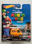 2022 Hot Wheels Premium Nintendo THE SUPER MARIO BROS MOVIE PLUMBER VAN