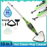 Multifunction 10 In1 Steam Mop Handheld Upright Floor Carpet Steamer Cleaner