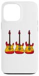 iPhone 13 Pro Max Electric Guitar Spanish Flag Guitarist Musician Spain Case