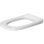 Duravit D-Code Vital toalettsete, utan lock, vit