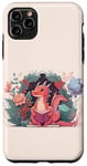 iPhone 11 Pro Max Bookish Dragons & Books and Dragons Reading Book Dragon Red Case