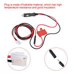 12V Dc Radio Power Cable Sturdy Lighter Power Cable for Charging Mobile Radio