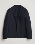 Harris Wharf London Two Button Superfine Merino Blazer Navy