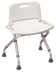 Chaise de Douche Pliable | Siège de Douche Ergonomique | Tabouret de Douche Pliable | Antidérapante et Stable | Garantie 5 Ans, Blanc