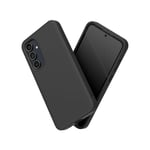 RhinoShield Coque Compatible avec [Galaxy A55] | SolidSuit - Coque Fine avec Technologie d'absorption des Chocs et Finition Premium Mate -Noir