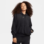 Nike W Phoenix Plush Oversized Hoody Hupparit BLACK/SAIL