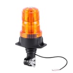 MAGIC SELECT Lumière Stroboscopique D'urgence DC10-30V. Feux Clignotant D'avertissement pour Camion Gyrophare LED orange pour Véhicules Agricoles. Rotatif pour Tracteur, Chariot Elévateur.