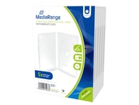 Mediarange Box30-T, Dvd-Fodral, 1 Diskar, Transparent, Plast, 120 Mm, 136 Mm