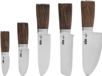 Orion Kniv / köksknivar av stål 5el WOODEN universalknivar