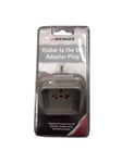 Wenger Visitor to the UK Adaptor Plug EU to UK Pack of 1