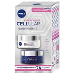 Cellular Expert Filler set anti-rynk dagkräm 50ml + anti-rynk nattkräm 50ml