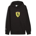 PUMA Scuderia Ferrari Race Big Shield Hoodie Men, storlek Medium