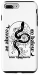 iPhone 7 Plus/8 Plus As Above So Below Witch Snake Spell Moon Feminist Case