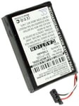 Kompatibelt med Medion MD96220 Mobile GPS, 3.6(3.7V), 1700 mAh