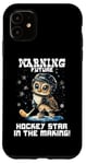 Coque pour iPhone 11 Warning future hockey star in the making