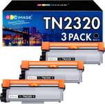 Tn2320 Tn-2320 Cartouche De Toner Compatible Pour Tn2310 Tn-2310 Pour Brother Dcp-L2520Dw Mfc-L2700Dw Dcp-L2500D L2540Dn L2560Dw Hl-L2300D L2340Dw L2360Dn L2365Dw Mfc-L2720Dw L2740Dw, 3 Noir