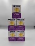 5x Optibac Intimate Flora For Women Supplements - 4x 30 Capsules