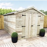 12 x 8 Premier Pressure Treated Apex Shed