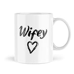 Wifey Mugs Best Wifey Ever Funny Novelty Gifts for Her Best Friend Present Wedding Gift Bride Gift Wedding Present Ideas Gift for Wife Birthday Hen Do - MWE1