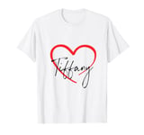 Tiffany I Heart Tiffany I Love Tiffany Custom Tee T-Shirt