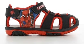 Marvel Spider-Man Sandaler, Black/Red, Str. 29