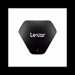 Lexar Professional 3-i-1 kortleser USB 3.1 SD/MicroSD/CF, 312MB/s