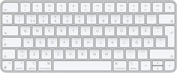 Magic Keyboard Bluetooth, Rechargeable. Compatible Avec Mac, Ipad Et Iphone ; Suédois, Argent