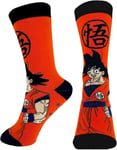 Dragon Ball Z Boy's Kids Teen Socks Goku Non-Slip Socks 9-11.5 UK Child 27-30 EU