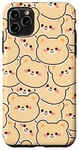 iPhone 11 Pro Max Smiling Bear Heads Design Case