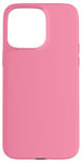 Coque pour iPhone 15 Pro Max Couleur rose flamant rose simple