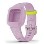 Garmin Unisex - Adult Accy Bands, Vivofit Jr3, Lilac Floral Jr.3 Interchangeable Wristband, S