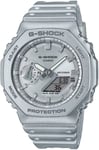 Montre CASIO GA-2100FF-8AER pour Homme Gris argent en Fibre de carbone