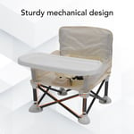 Portable Travel Booster Folding Baby Chair Comfortable For Baby For Outdoor