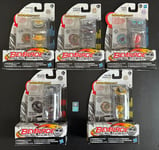 Lot 5 Toupie Beyblade Metal Masters BB-122 B-121 B-132 BB-P01 BB-95 Hasbro Boite