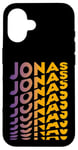 iPhone 16 Jonas Tie Dye Groovy Hippie 60s 70s, Name Jonas Case