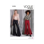 Vogue 1974 - Bukse med sleng U5 (16-18-20-22-24)