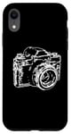 iPhone XR Retro Vintage Camera Analogue Camera Sketch Photography Case