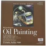 Strathmore 400 Series Oil Painting Pad, Paper, Natural White, 9" x 12"