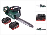 Metabo MS 36-18 LTX BL 40 akkumoottorisaha 36 V (2x 18 V) 40 cm 22 m/s + 2x akku 8,0 Ah - ilman laturia