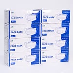 Show-me Type IIR fluid resistant surgical Face Masks, Disposable Face Masks For Everyday Use, Essential Face Mask For Bacterial protection, Pack of 400, Colour - White, One Size