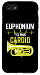 Coque pour iPhone SE (2020) / 7 / 8 Mème ou Blague Euphonium Drôle de Cardio du Joueur Euphonium