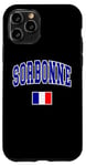 Coque pour iPhone 11 Pro Sorbonne Drapeau Collégial District Administratif de Paris