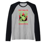 Don't Call Me A Bumhole Coz I Love Vintage Rock And Roll Raglan Baseball Tee