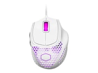 Cooler Master MasterMouse MM720 - Souris - pour droitiers - optique - 6 boutons - filaire - USB - blanc brillant