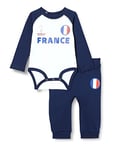 Official FIFA World Cup 2022 Long Sleeve Baby Grow & Pants Set, Baby's, France, 0-3 Months